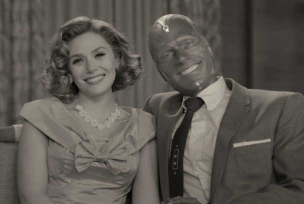 Bruja Escarlata y Visión