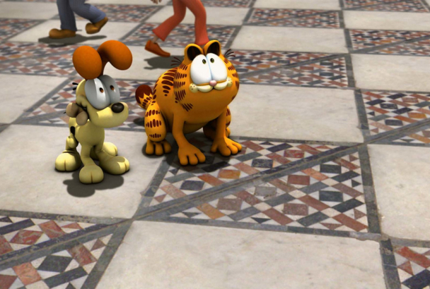 Garfield en la vida real