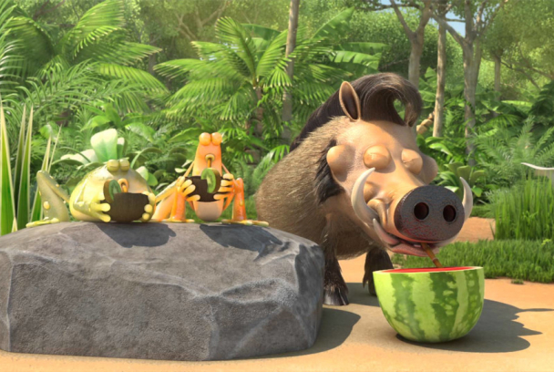 La panda de la selva