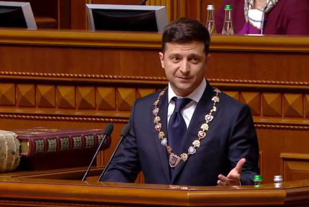 La story de Zelensky