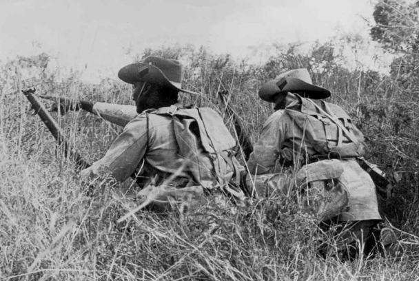 Los fusileros reales de África