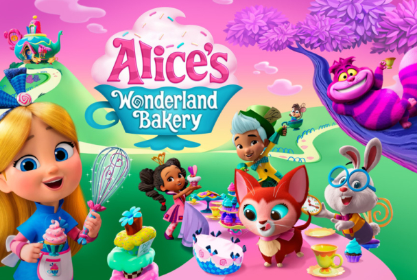 Alicia en su maravillosa pastelería