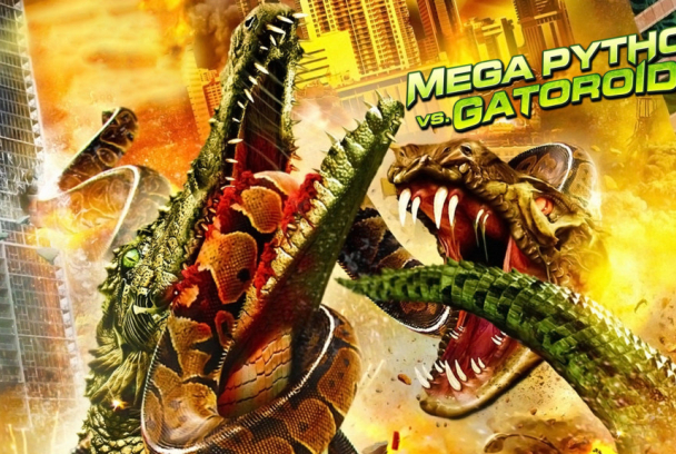 Megapitón contra Megacaimán