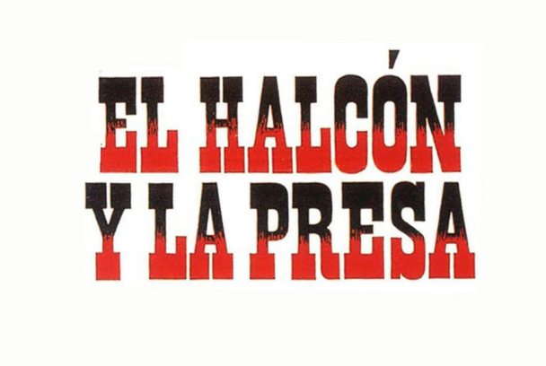 El halcón y la presa