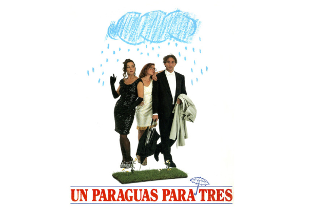Un paraguas para tres