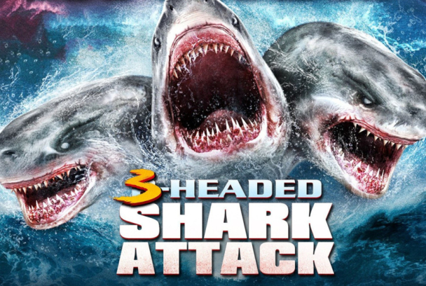 El ataque del tiburón de tres cabezas