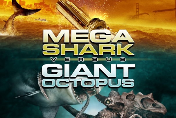 Megatiburón contra pulpo gigante