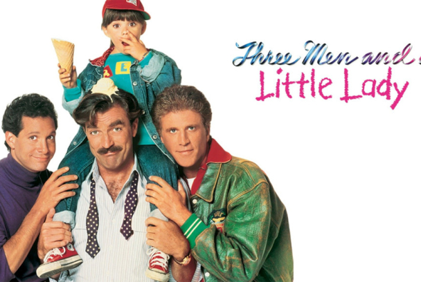 Tres hombres y una pequeña dama