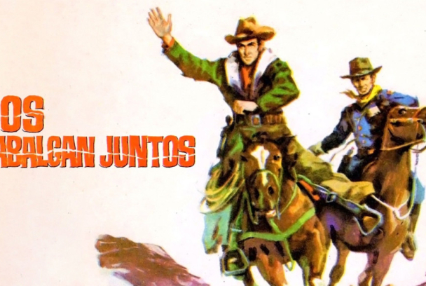 Dos cabalgan juntos