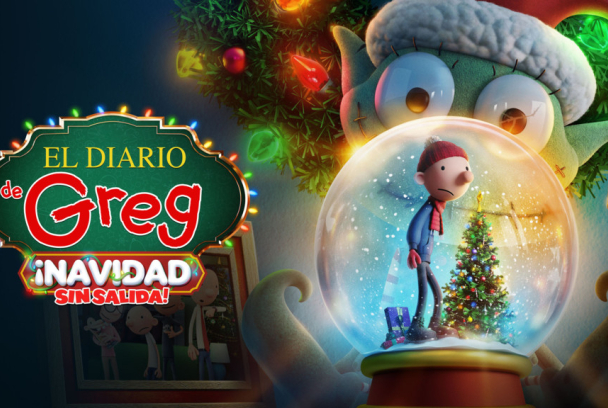 El diario de Greg en Navidad: Atrapados en la nieve