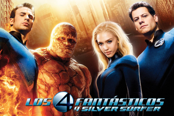 Los 4 Fantásticos y Silver Surfer