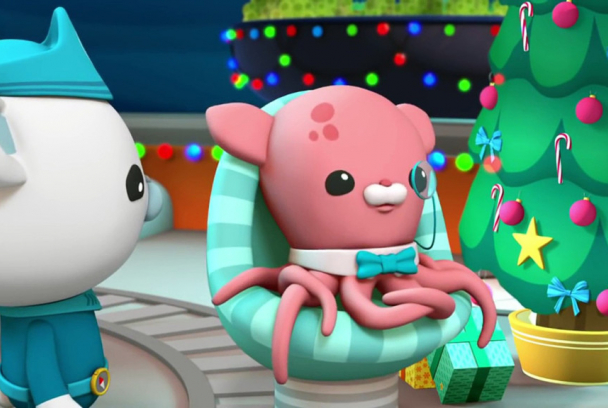 Los Octonautas y la Navidad vegimal