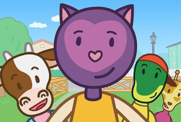 Misha, la gata violeta