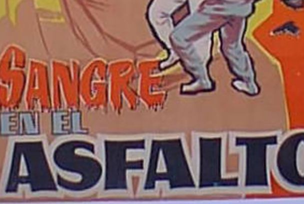 Sangre en el asfalto