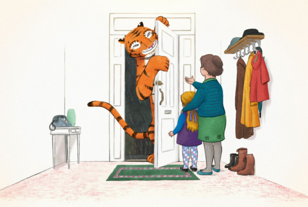 El tigre que vino a tomar el té