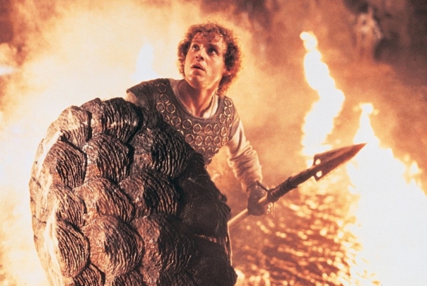 El dragón del lago de fuego