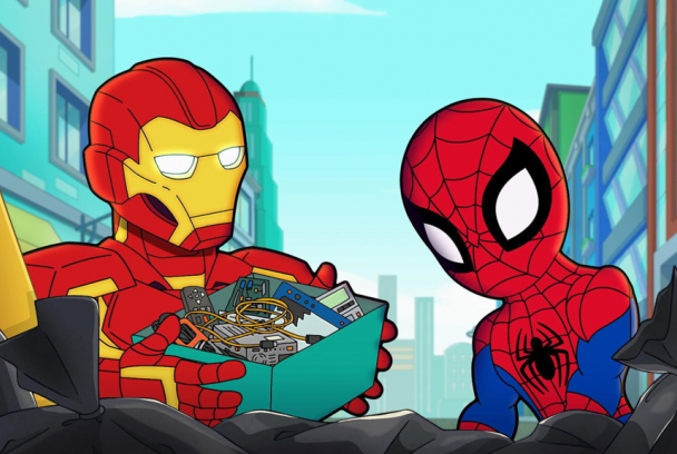 Aventuras de los superhéroes de Marvel