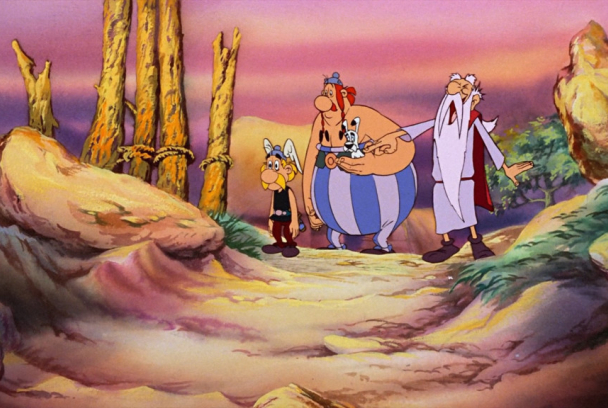 Astérix y el golpe de menhir