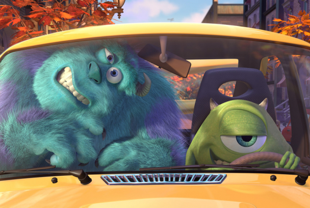 El coche nuevo de Mike