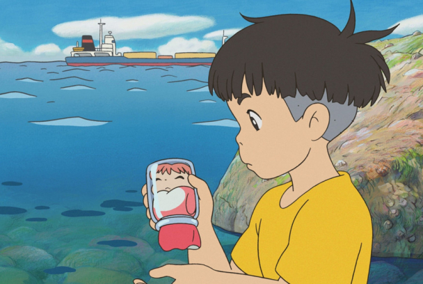Ponyo en el acantilado